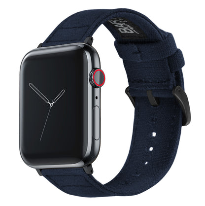 Apple Watch | Navy Blue Canvas - Barton Watch Bands