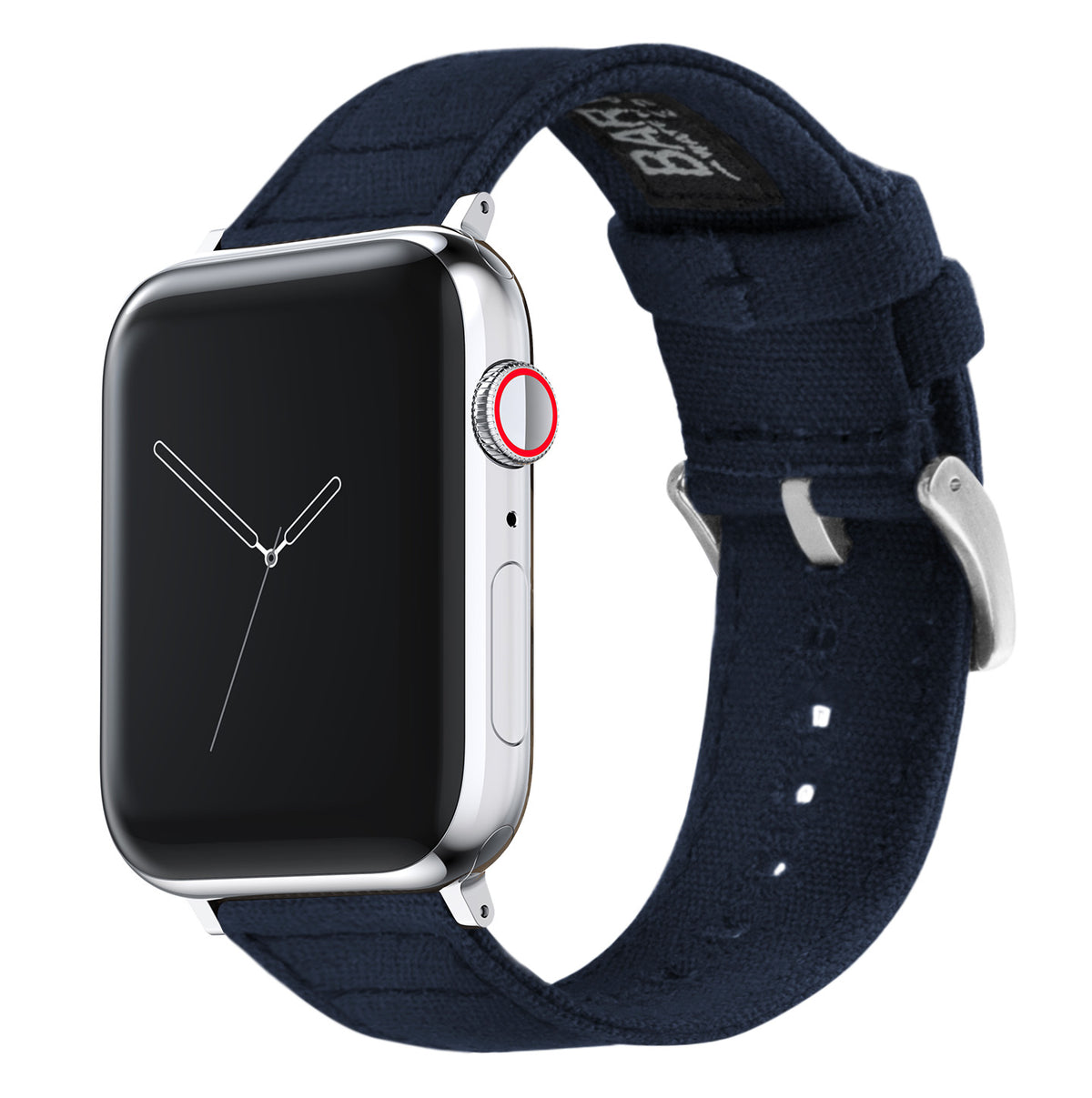 Apple Canvas Navy Blue Band