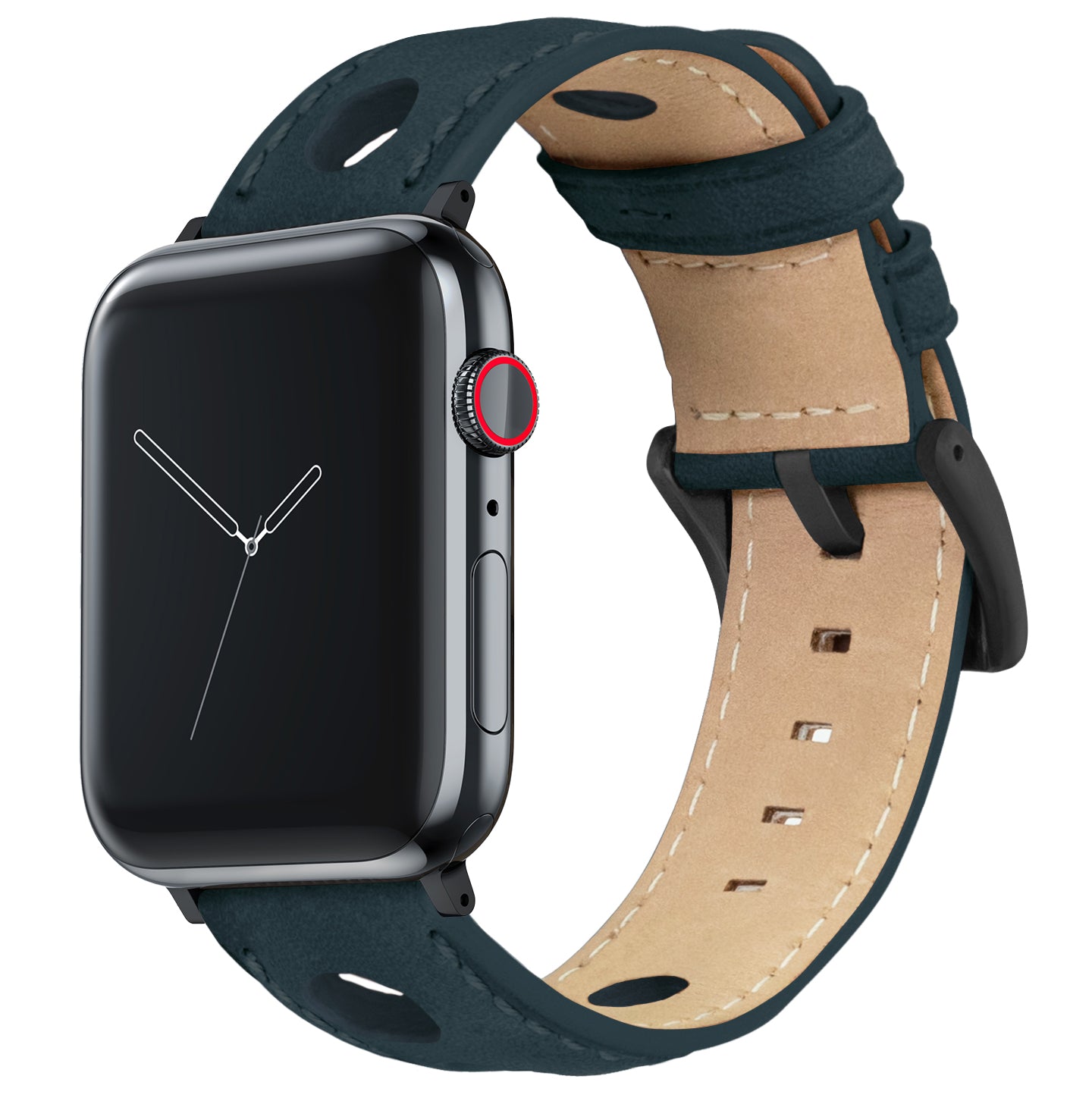 Apple Watch | Navy Blue Rally Horween Leather - Barton Watch Bands