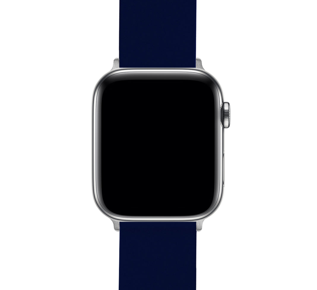 Navy Blue Silicone Apple Watch Band Apple Watch Rubber Strap Barton Watch Bands