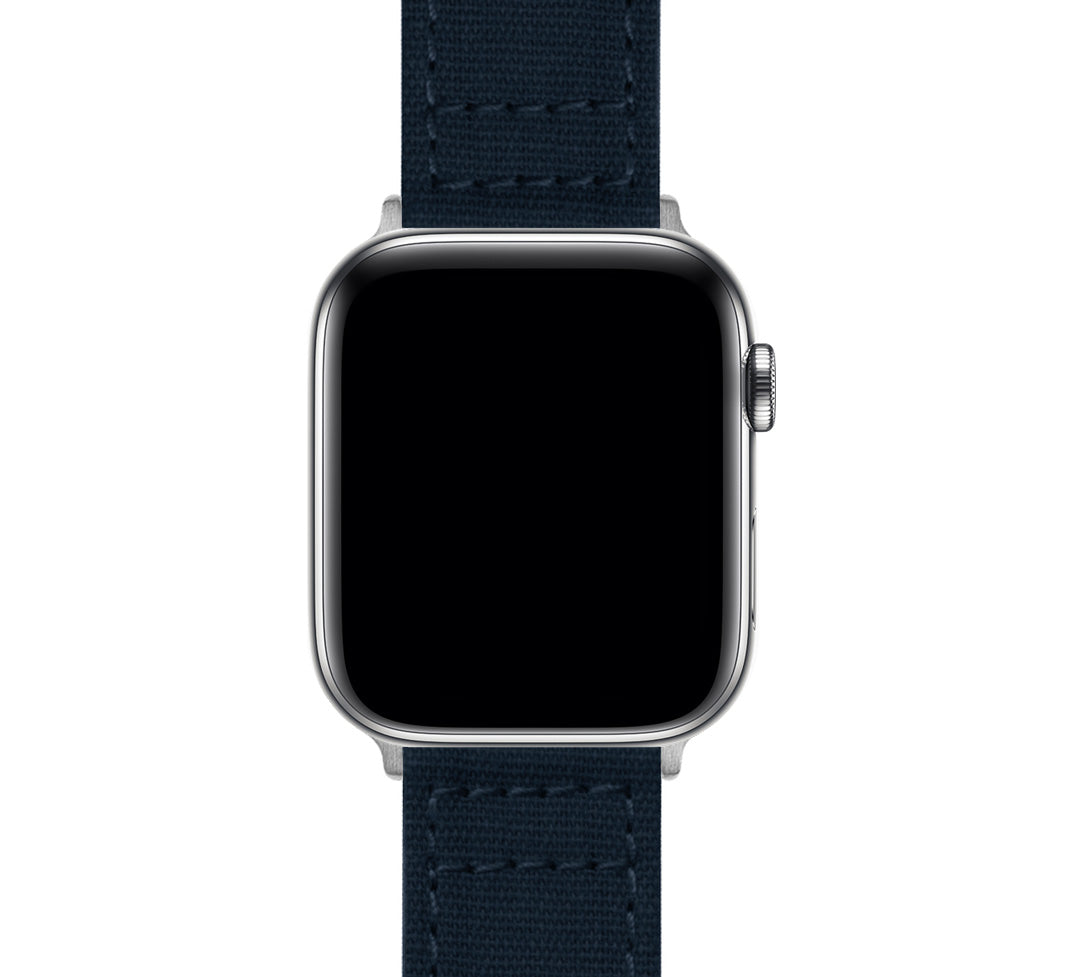 Apple Watch | Navy Blue Canvas - Barton Watch Bands