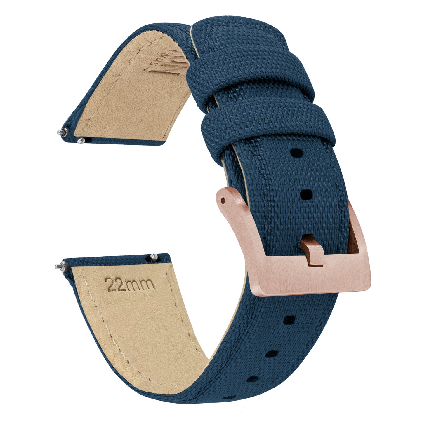 Fossil Sport | Sailcloth Quick Release | Navy Blue - Barton Watch Bands