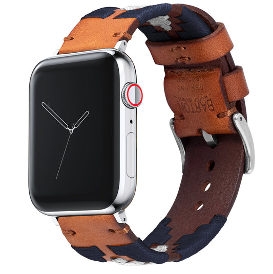 Apple Watch | Gaucho | Navy & Linen - Barton Watch Bands