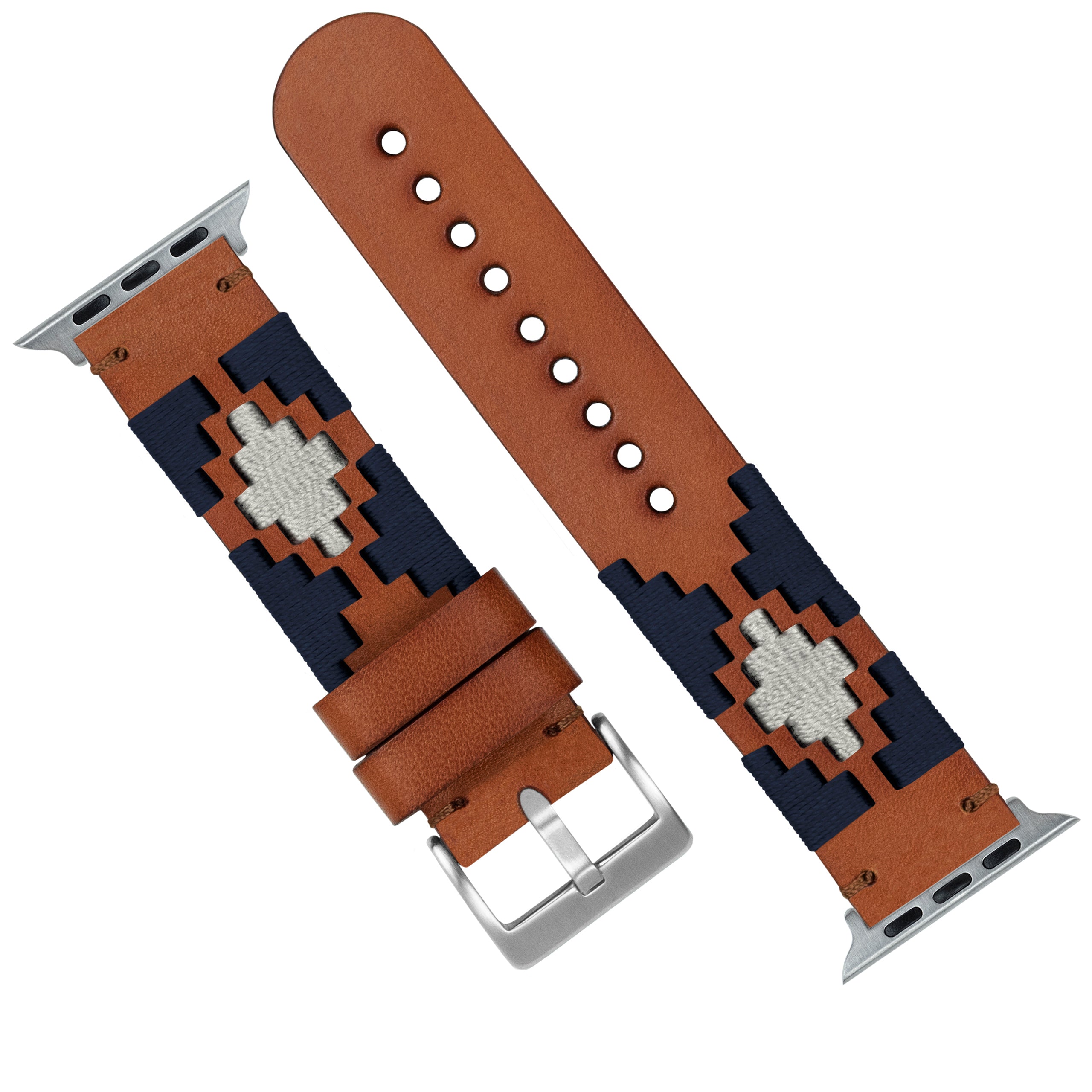 Apple Watch | Gaucho | Navy & Linen - Barton Watch Bands