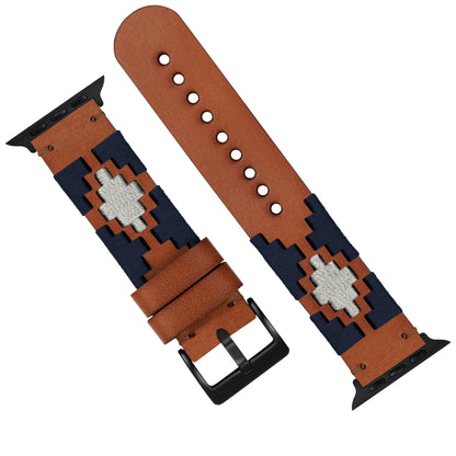 Apple Watch | Gaucho | Navy & Linen - Barton Watch Bands