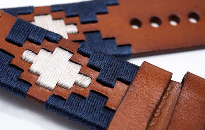 Apple Watch | Gaucho | Navy & Linen - Barton Watch Bands
