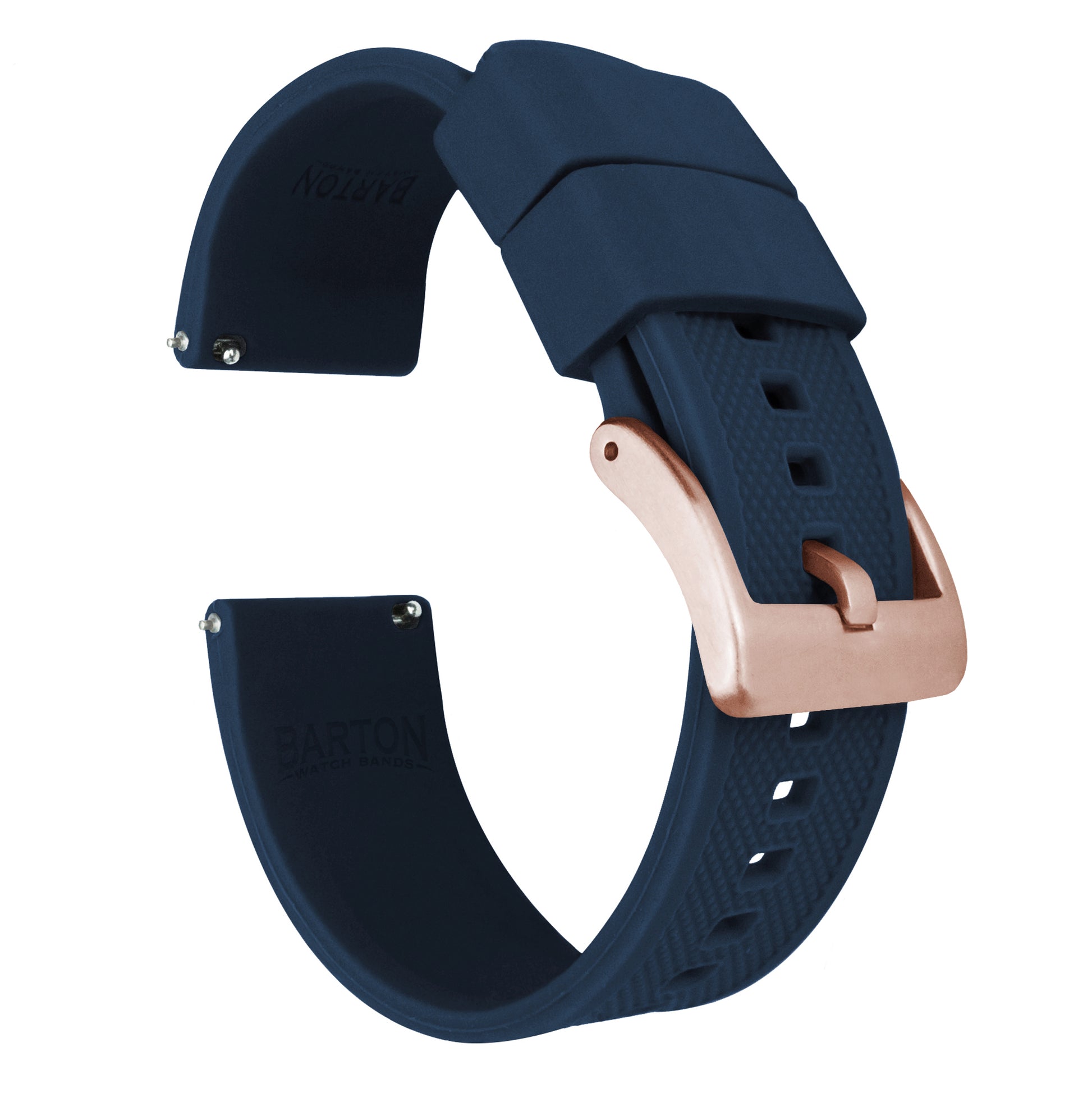 Fossil Sport | Elite Silicone | Navy Blue - Barton Watch Bands
