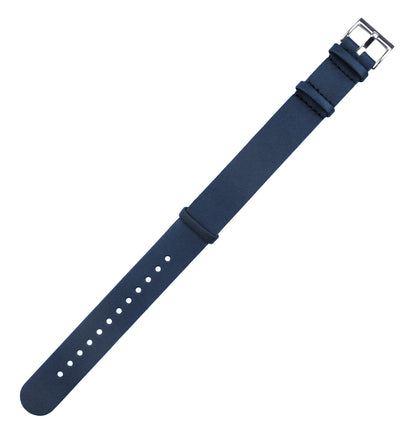 Navy Blue | Leather NATO Style - Barton Watch Bands
