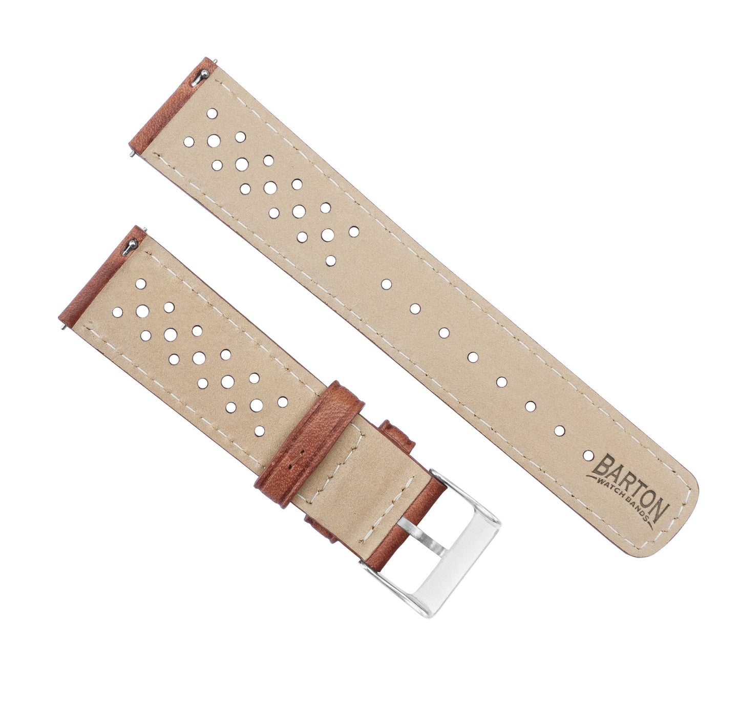 Caramel Brown | Racing Horween Leather - Barton Watch Bands