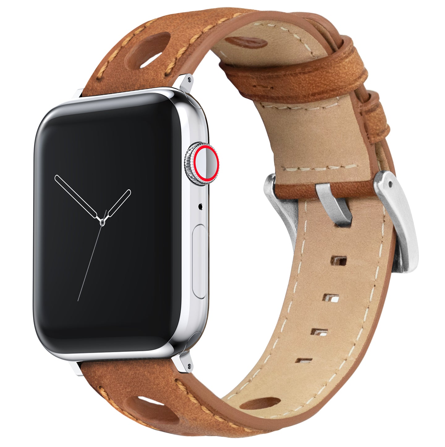 Apple Watch | Caramel Brown Rally Horween Leather - Barton Watch Bands