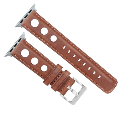 Apple Watch | Caramel Brown Rally Horween Leather - Barton Watch Bands
