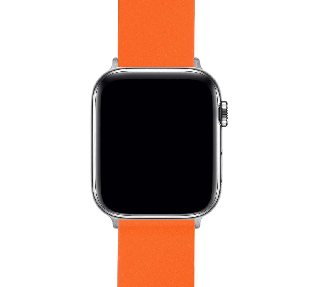 Apple Watch | Silicone | Pumpkin Orange - Barton Watch Bands