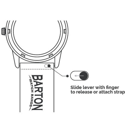 MOONSWATCH Bip | Two-Piece NATO Style | Retro - Barton Watch Bands