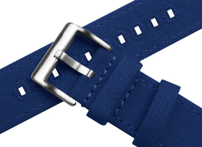 Royal Blue | Crafted Canvas - Barton Watch Bands