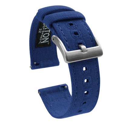Fossil Sport | Royal Blue Canvas - Barton Watch Bands