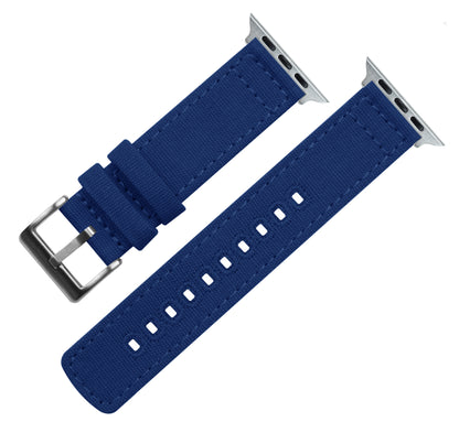 Apple Watch | Royal Blue Canvas - Barton Watch Bands