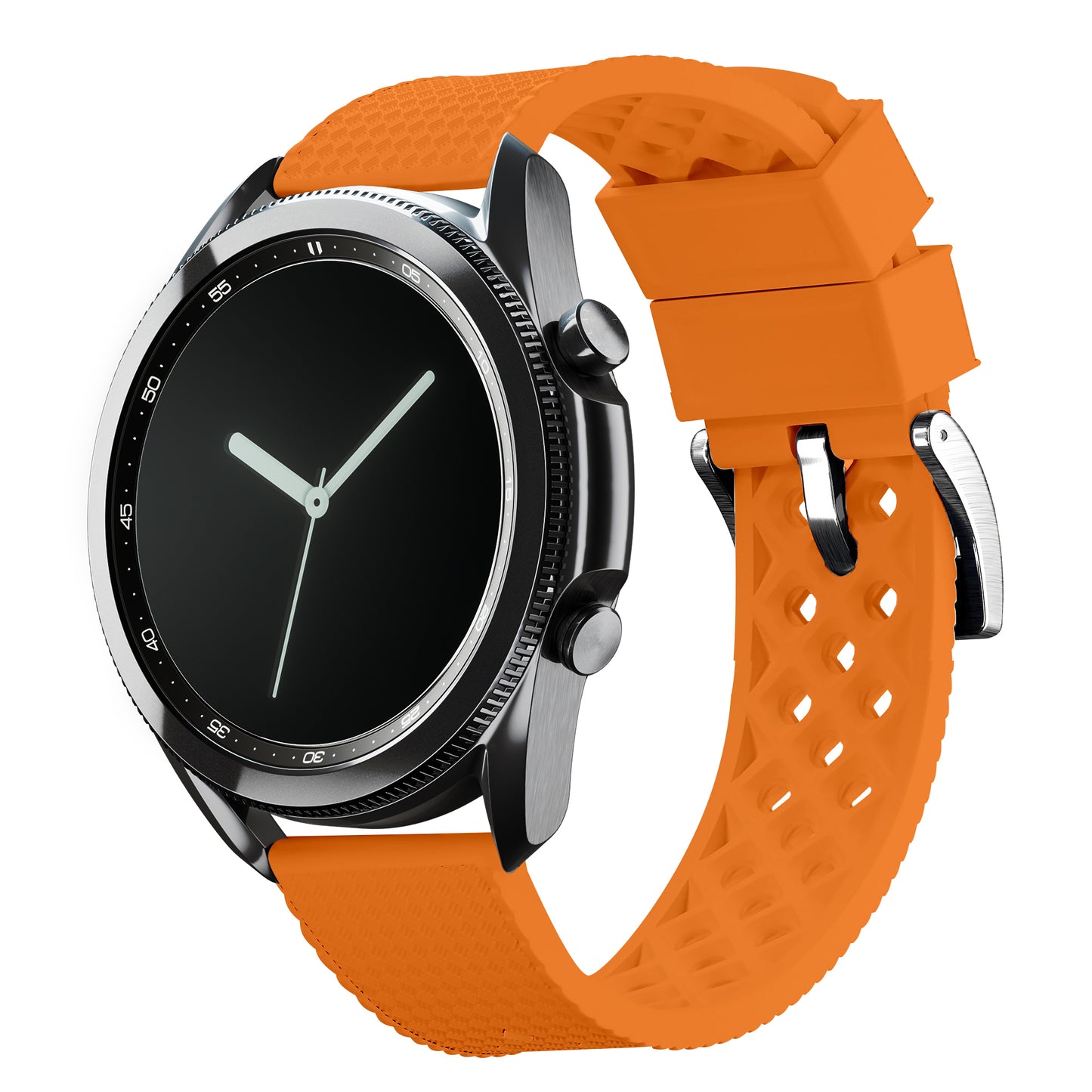 Samsung Galaxy Watch3 Tropical Style Orange Watch Band