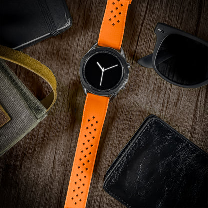 Samsung Galaxy Watch3 Tropical Style Orange Watch Band