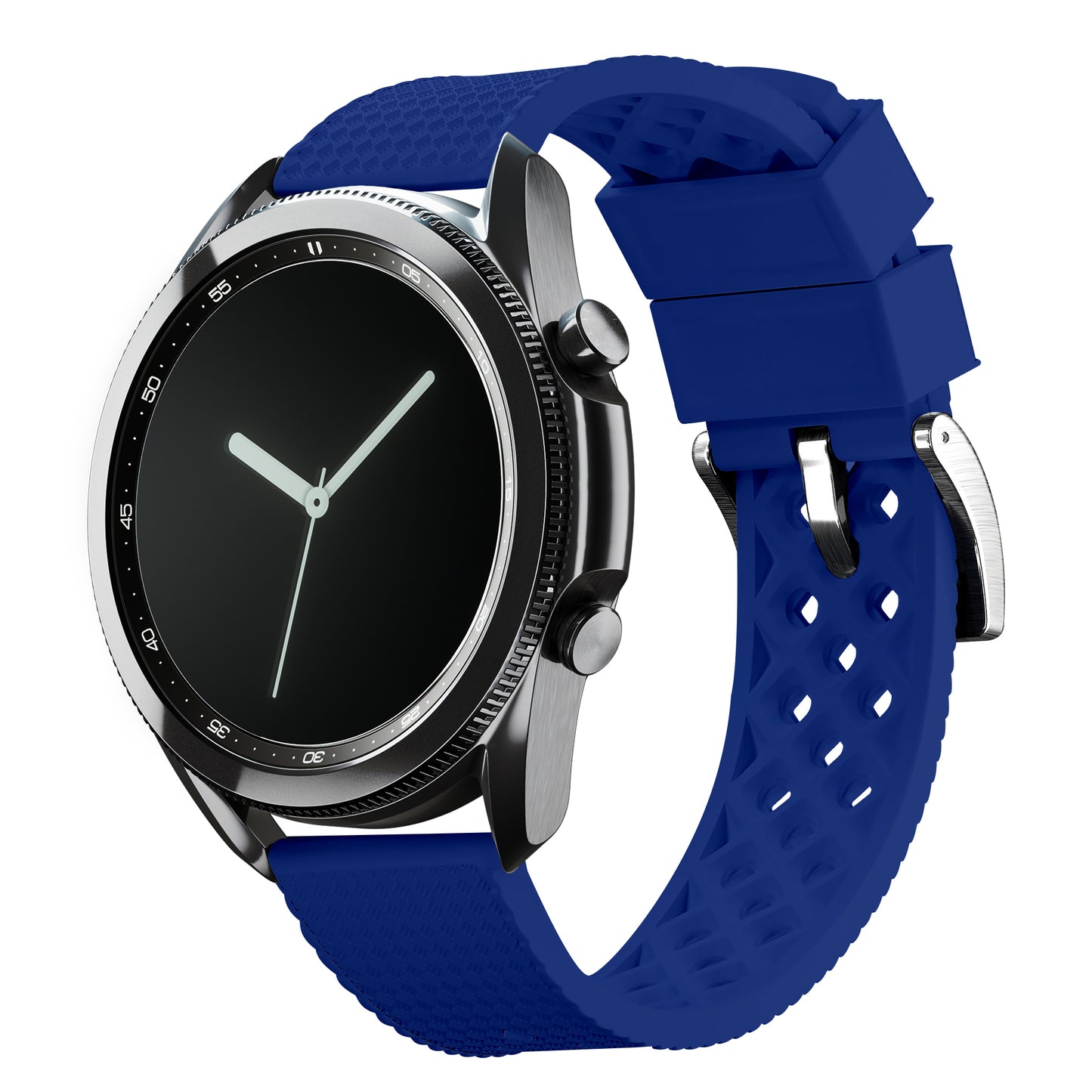 Samsung Galaxy Watch Active Tropical Style Royal Blue Blue Watch Band