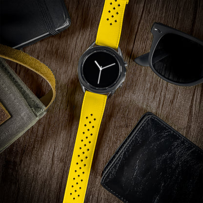 Samsung Galaxy Watch4 Tropical Style Yellow Watch Band