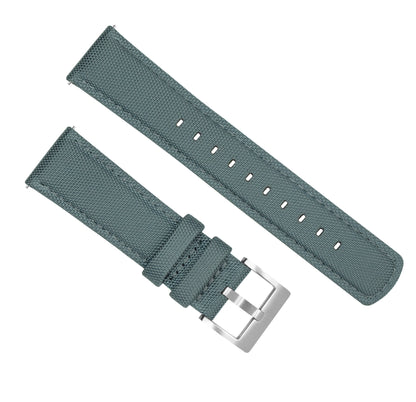 Fossil Sport | Sailcloth Quick Release | Slate Grey - Barton Watch Bands