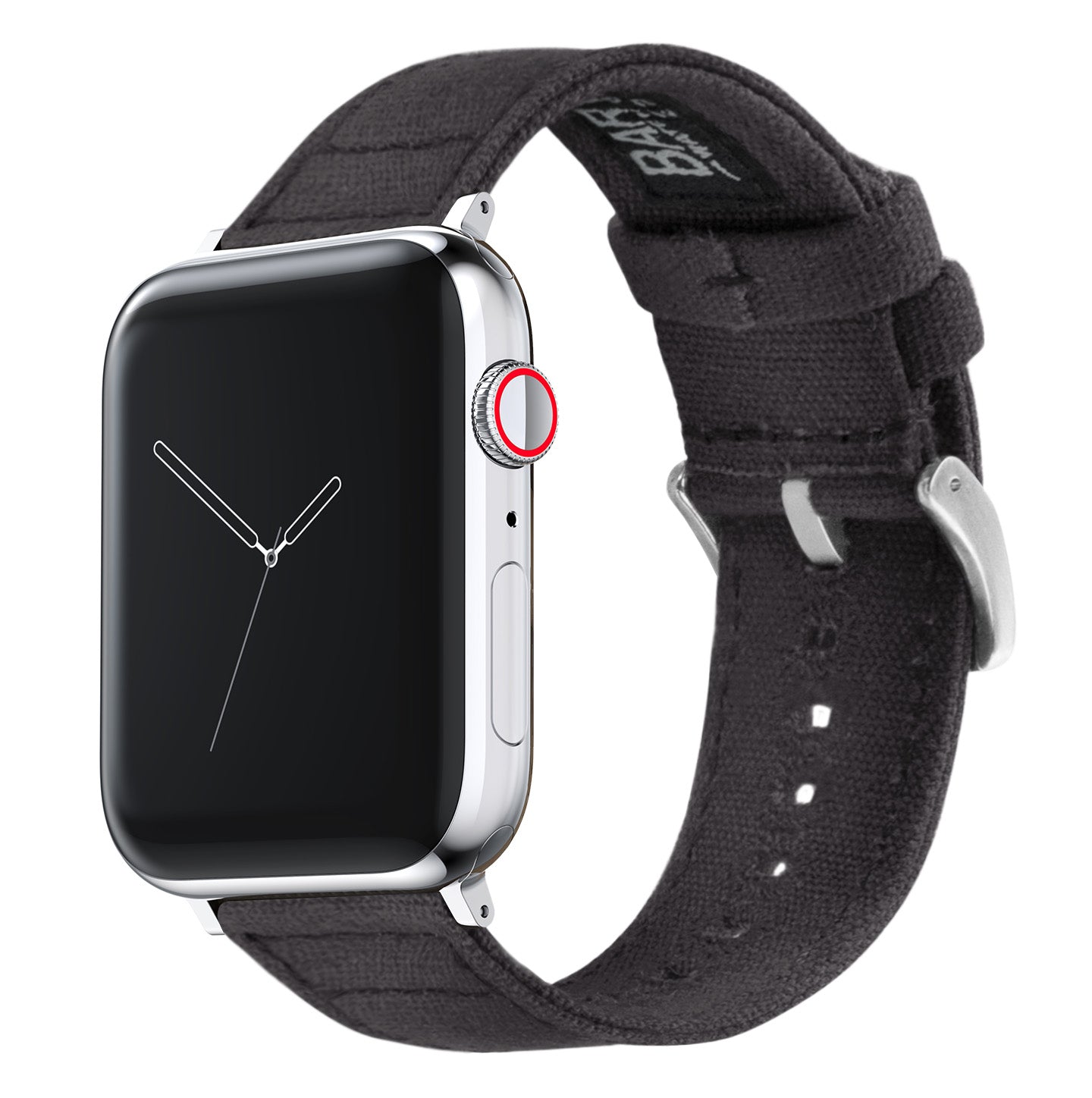 Apple Watch | Smoke Grey Canvas - Barton Watch Bands