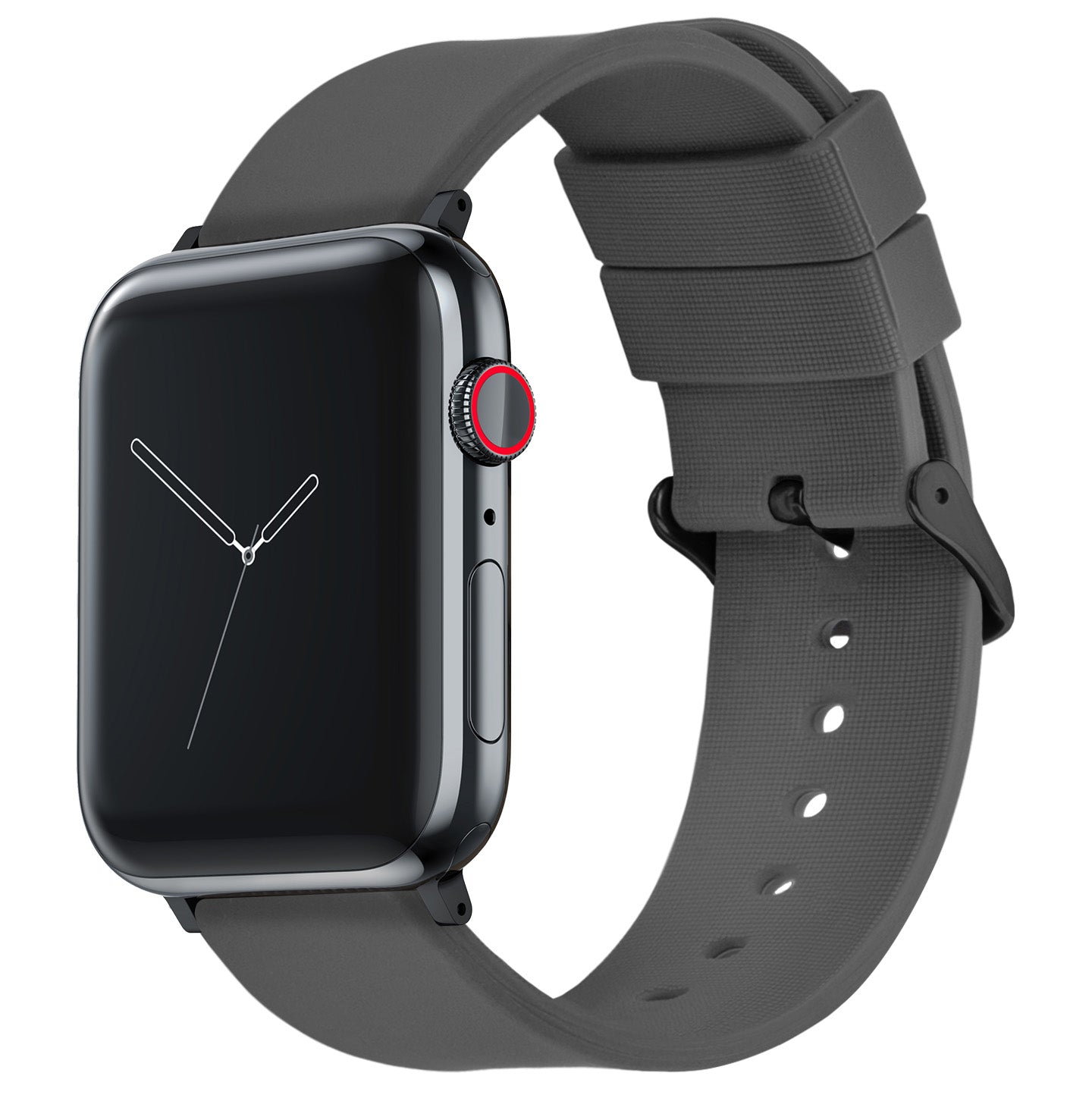 Apple Watch | Silicone | Smokey Grey - Barton Watch Bands