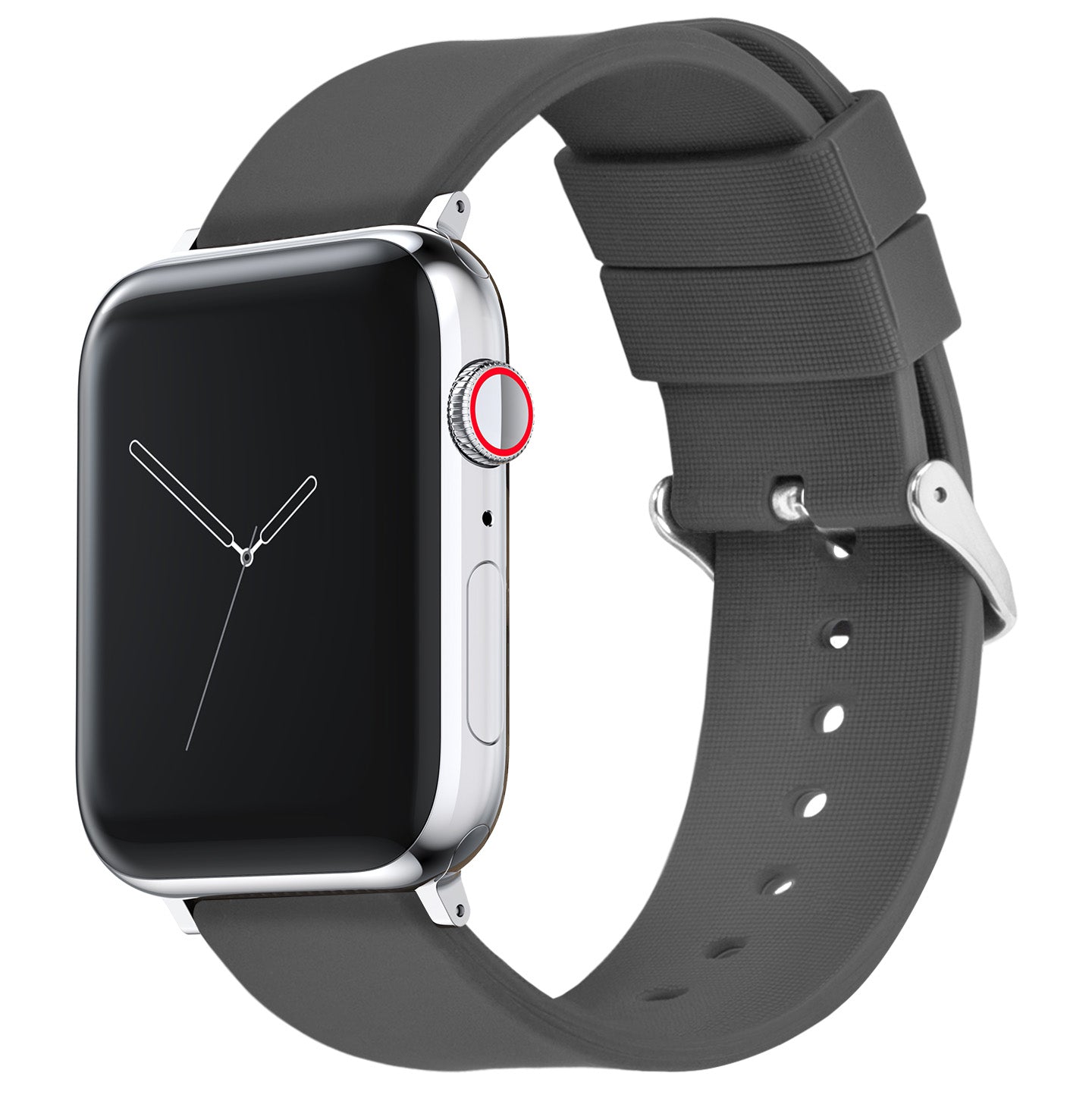 Apple Watch | Silicone | Smokey Grey - Barton Watch Bands