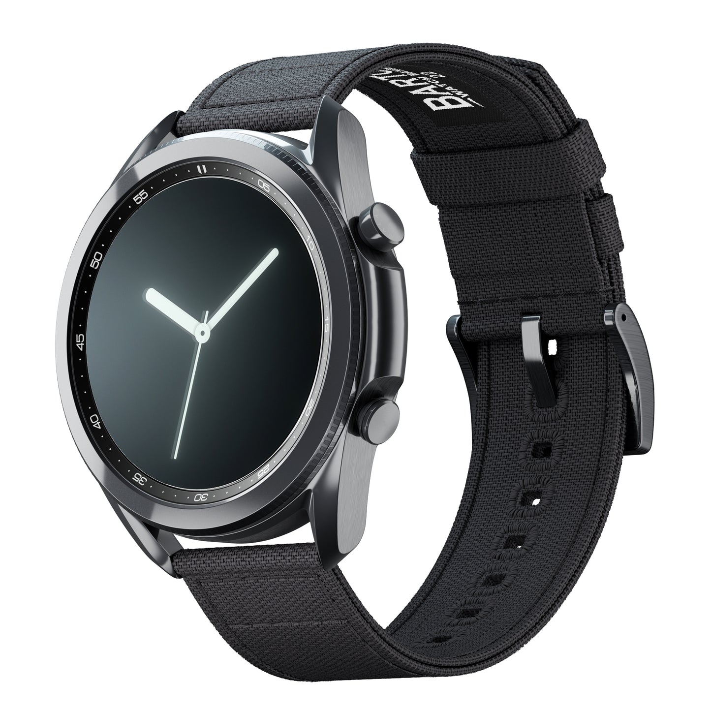 Samsung Galaxy Watch3 | Smoke Grey Canvas - Barton Watch Bands