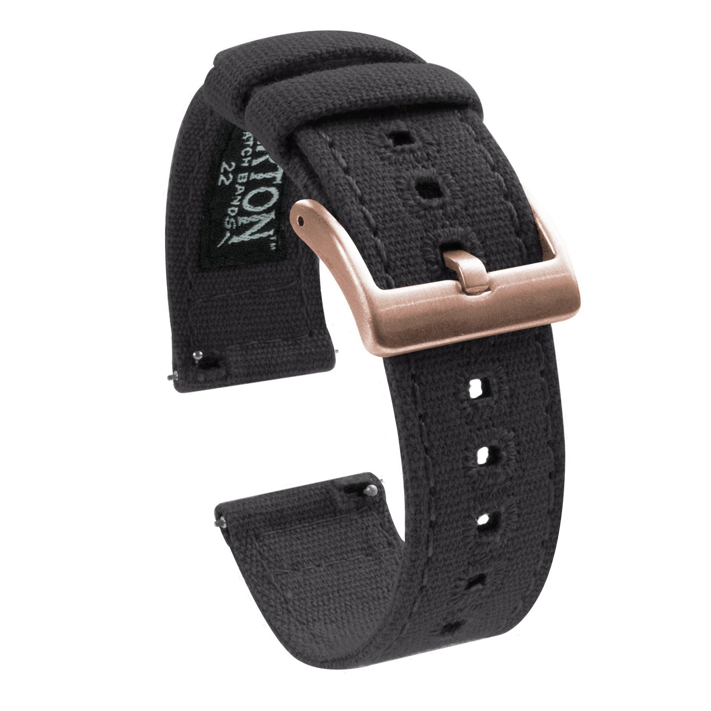 Samsung Galaxy Watch4 | Smoke Grey Canvas - Barton Watch Bands