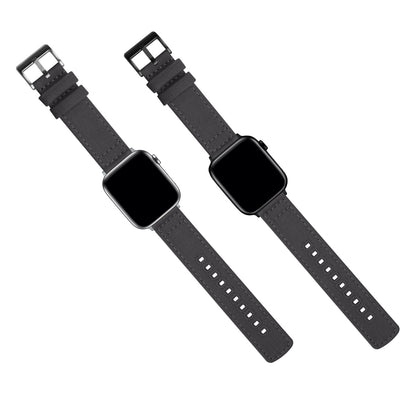 Apple Watch | Smoke Grey Canvas - Barton Watch Bands