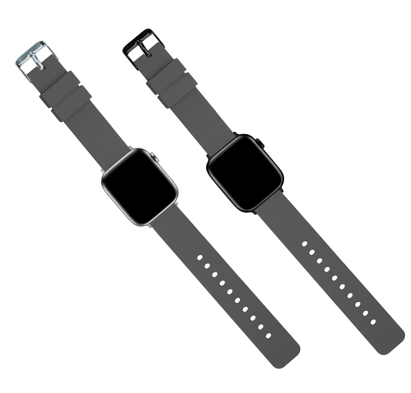 Apple Watch | Silicone | Smokey Grey - Barton Watch Bands