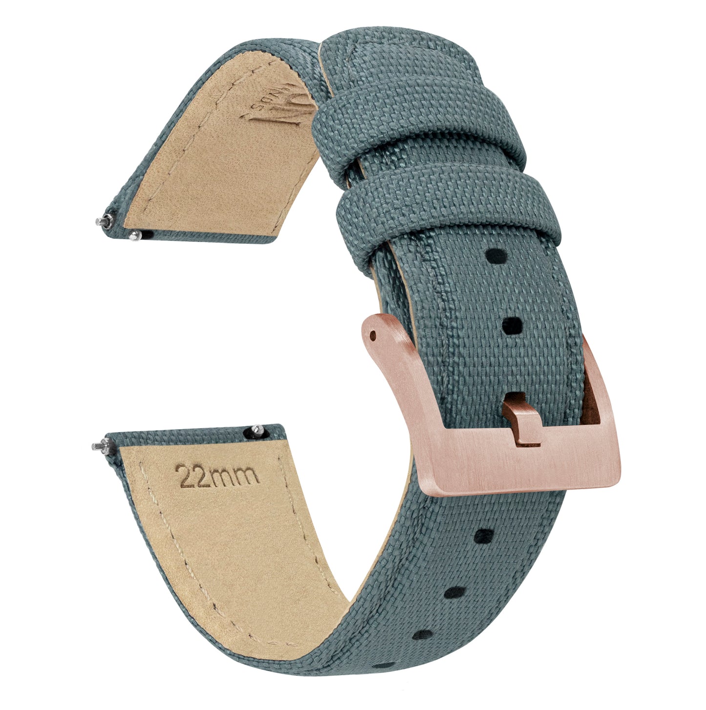 Fossil Sport | Sailcloth Quick Release | Slate Grey - Barton Watch Bands