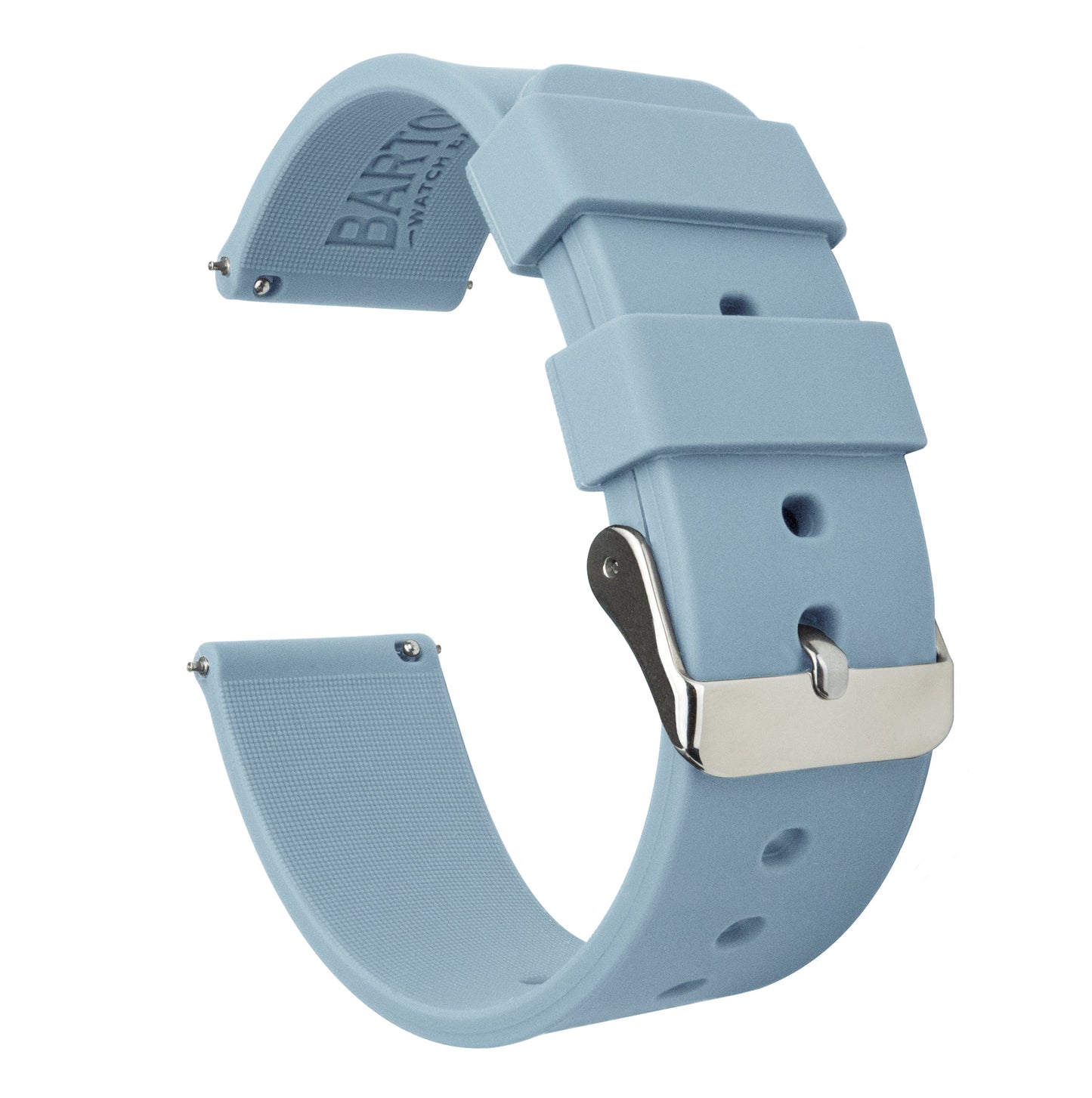 Samsung Galaxy Watch5 | Silicone | Soft Blue - Barton Watch Bands