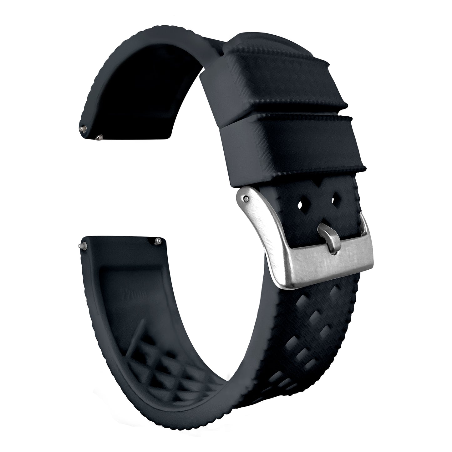 Samsung Galaxy Watch Tropical Style Black Watch Band