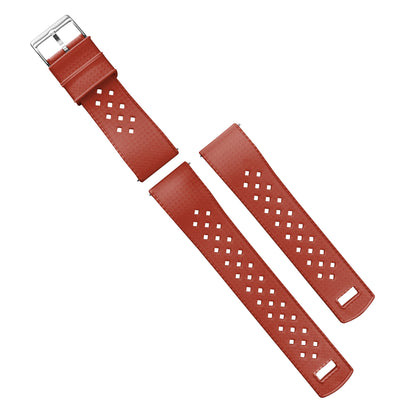 Samsung Galaxy Watch5 Tropical Style Crimson Red Watch Band