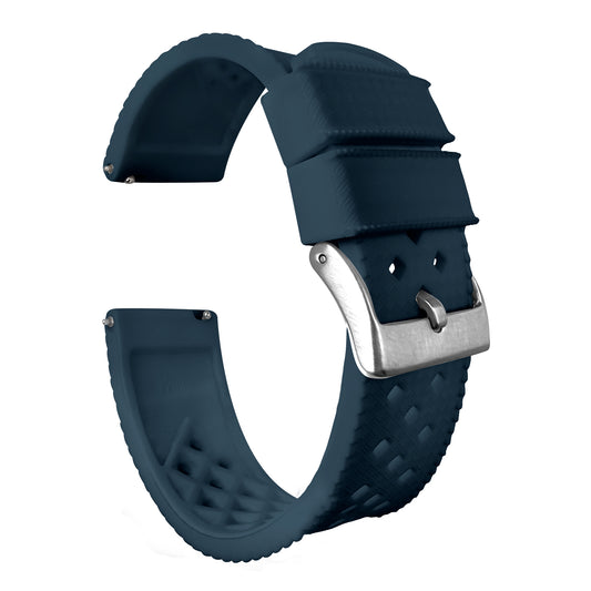 Navy Blue Tropical Style Watch Band