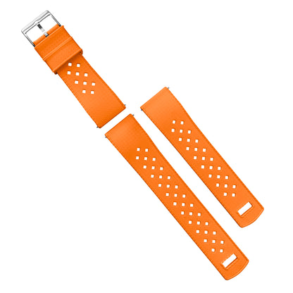 Samsung Galaxy Watch Active Tropical Style Orange Watch Band