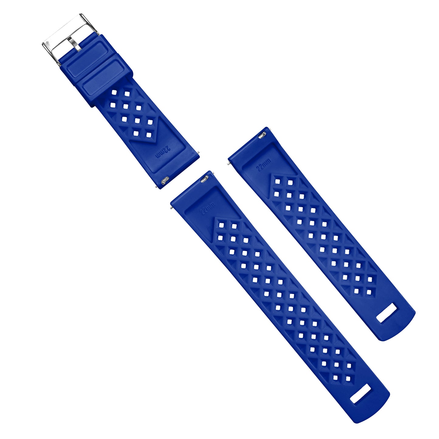 Gear S2 Classic Tropical Style Royal Blue Blue Watch Band