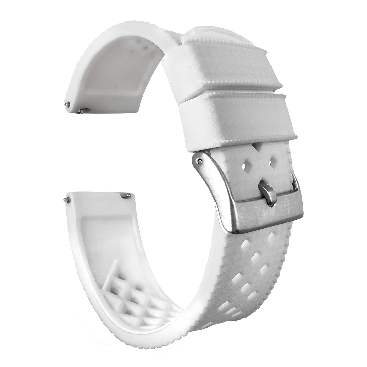 Samsung Galaxy Watch Active Tropical Style White Watch Band