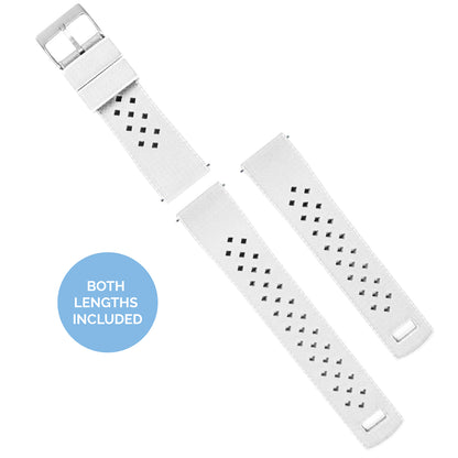 Samsung Galaxy Watch3 | Tropical-Style | White - Barton Watch Bands