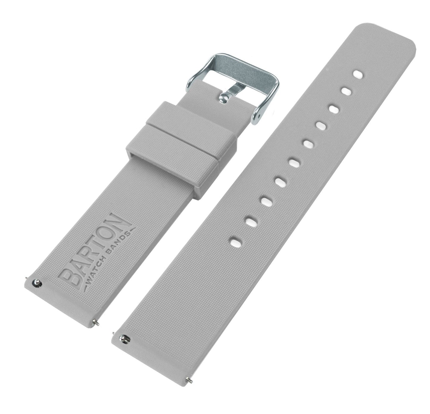 MOONSWATCH Bip  | Silicone | Cool Grey - Barton Watch Bands