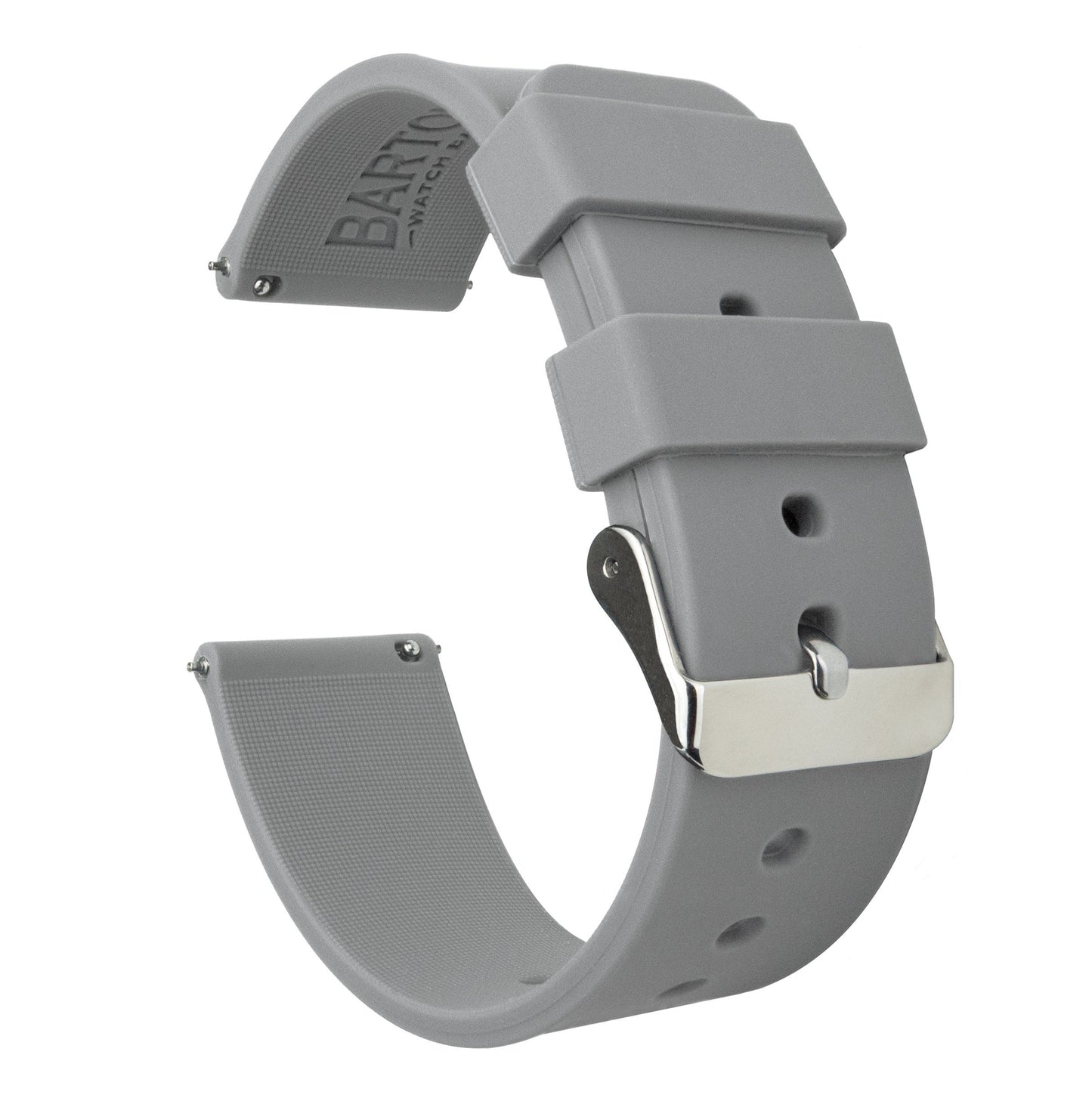 Amazfit Bip  | Silicone | Cool Grey - Barton Watch Bands