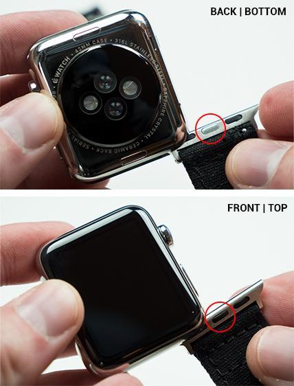 Accessoire Apple Watch AA-M-G-M-24-L Apple Watch Strap Adapter