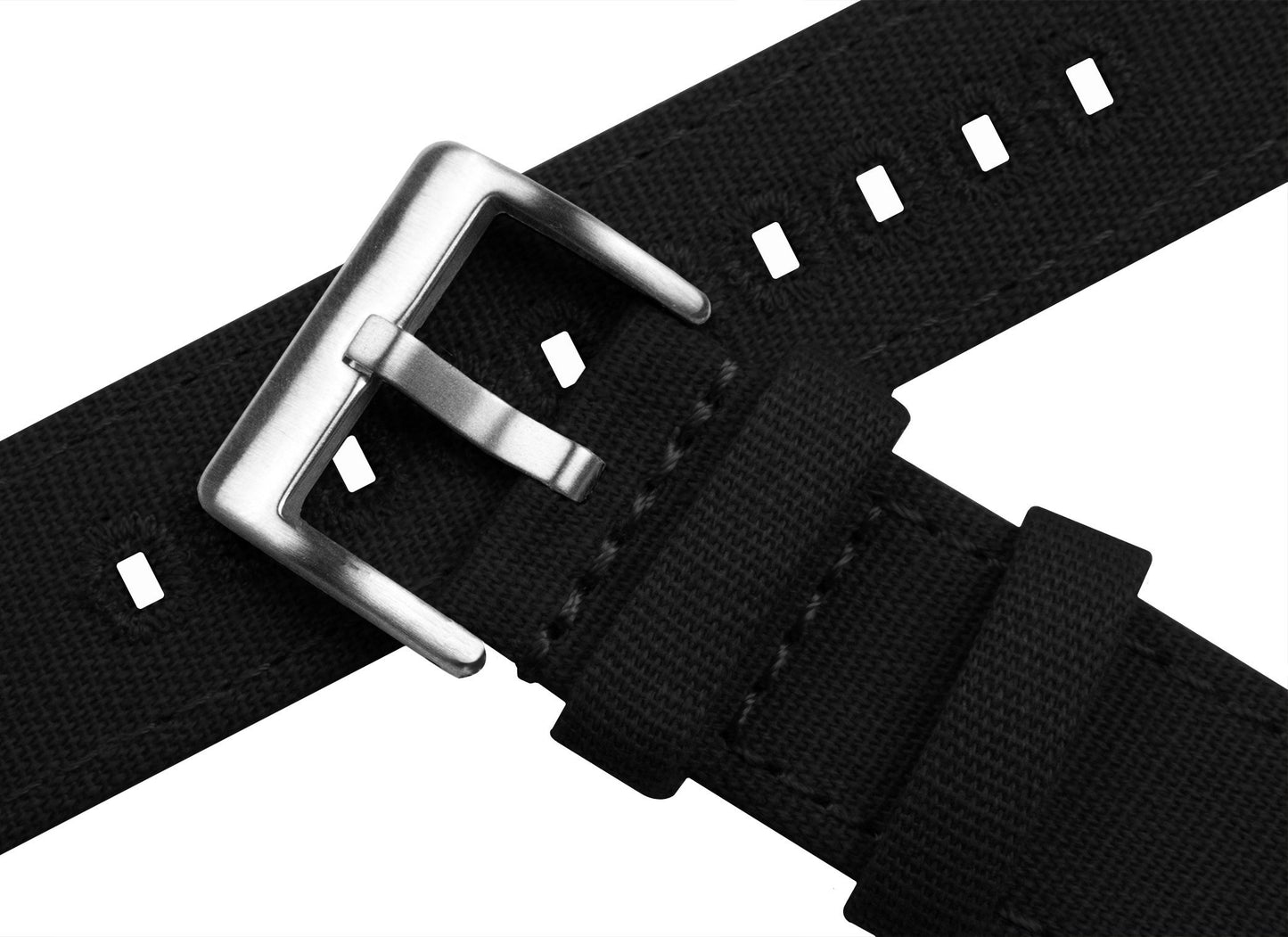 Apple Watch | Black Canvas - Barton Watch Bands