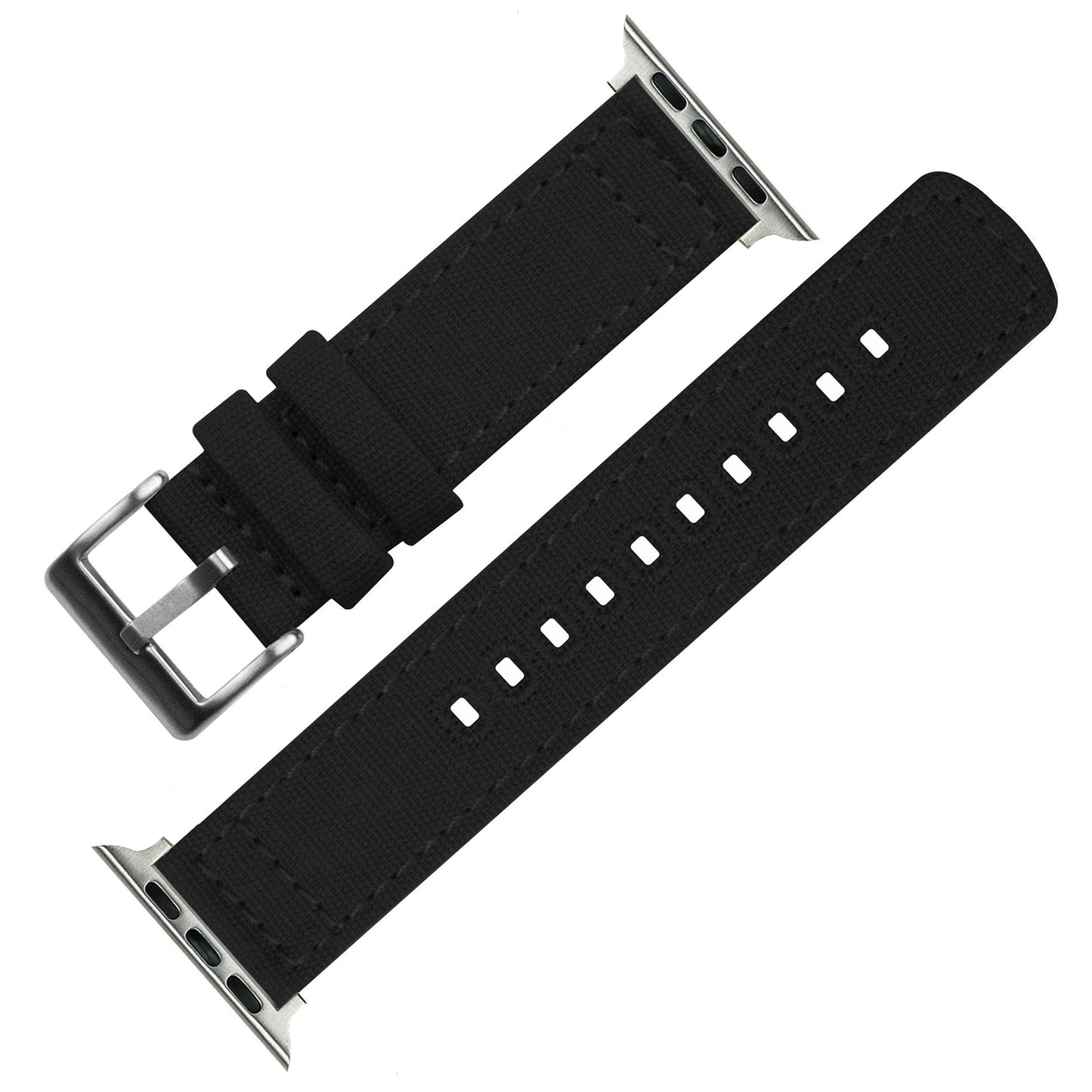 Apple Watch | Black Canvas - Barton Watch Bands