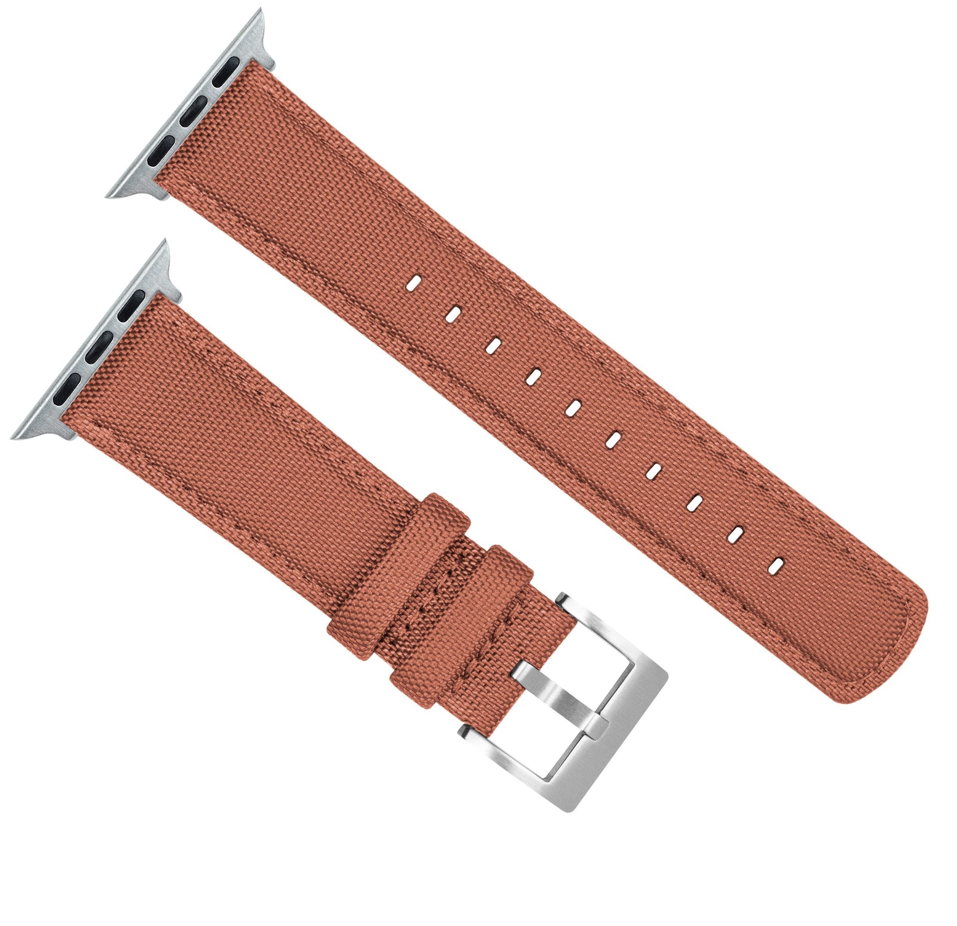 Apple Watch | Copper Orange Sailcloth - Barton Watch Bands