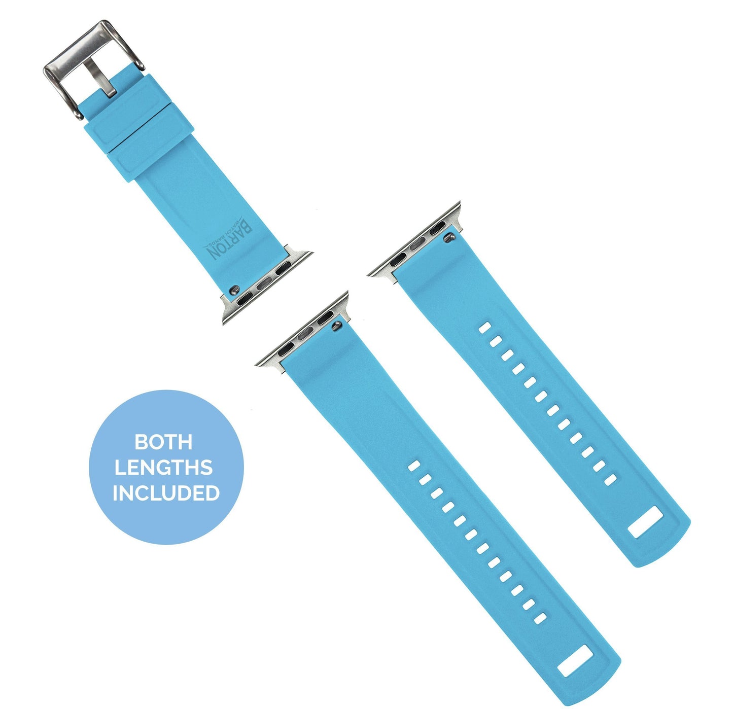 Apple Watch | Elite Silicone | Flatwater Blue - Barton Watch Bands