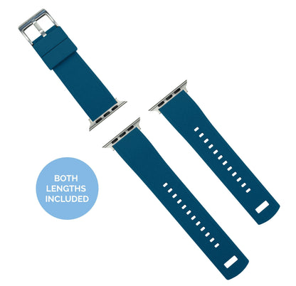 Apple Watch | Elite Silicone | Flatwater Blue - Barton Watch Bands