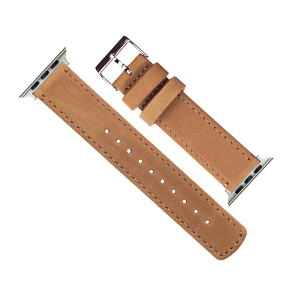 Apple Watch | Gingerbread Leather & Stitching - Barton Watch Bands